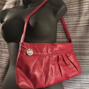 LULU RED LEATHER PURSE